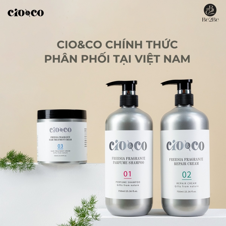 Ra mắt Bộ sản phẩm chăm sóc tóc chuyên nghiệp Cio&Co với hương hoa lan Nam Phi thơm nhất thế giới